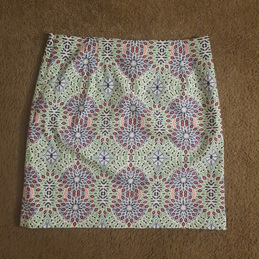 Talbots Multi-colored Skirt. Size 10. EUC.